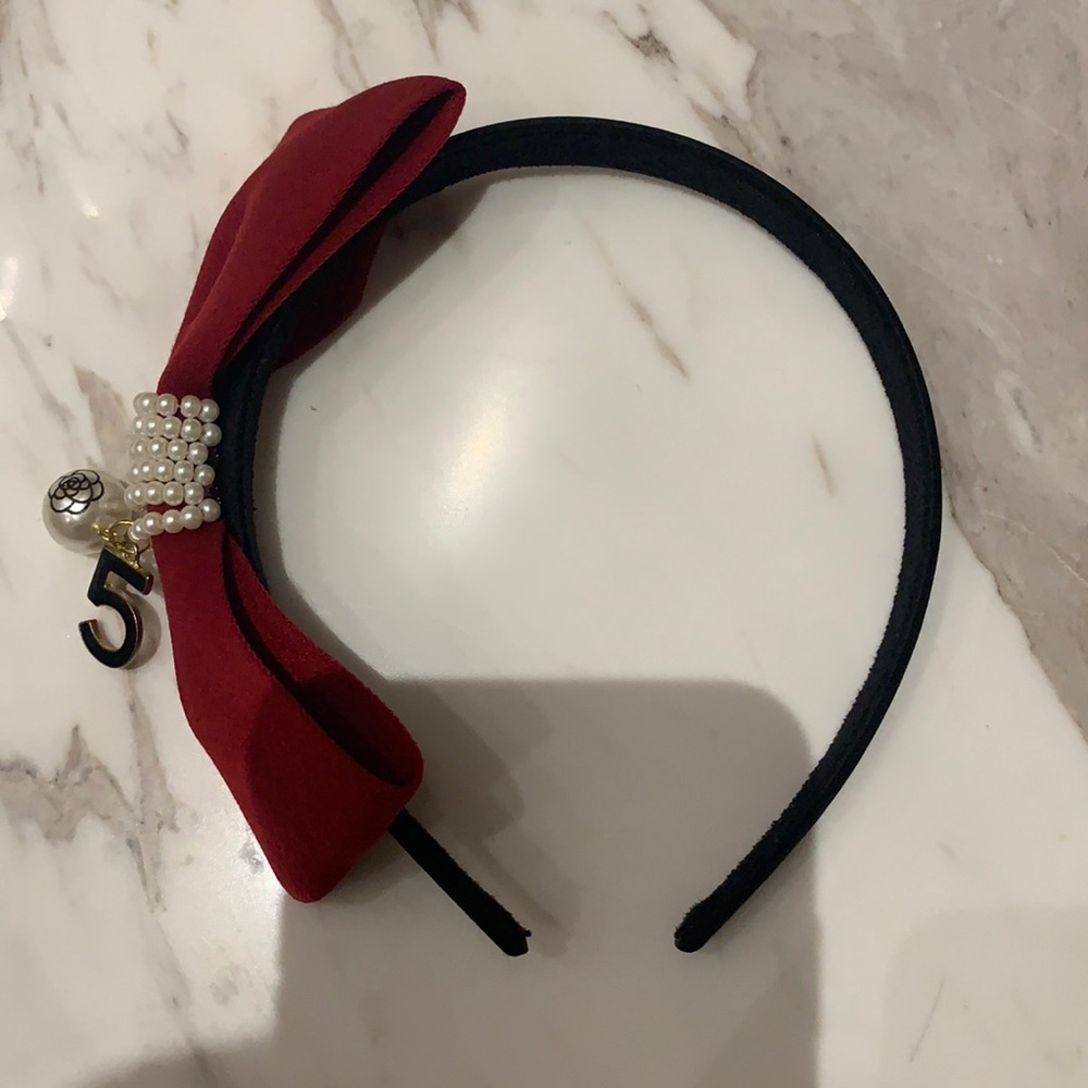 Red bow-knot Headband